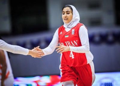 آمار دختران بسکتبالیست ایران برابر گوام، باز هم آقازادگان درخشید