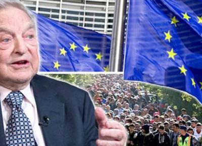 جرج سوروس: اتحادیه اروپا مانند شوروی فرومی پاشد