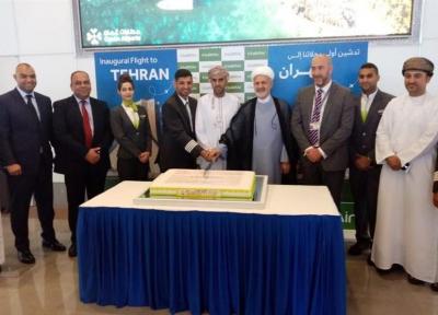افتتاح خط پروازی جدید مسقط به تهران