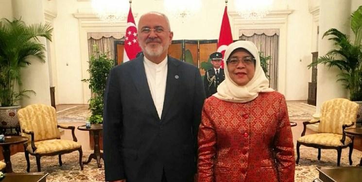 تأکید رئیس جمهور سنگاپور بر گسترش مناسبات با ایران در همه تأکید رئیس جمهور سنگاپور بر گسترش مناسبات با ایران در همه زمینه ها