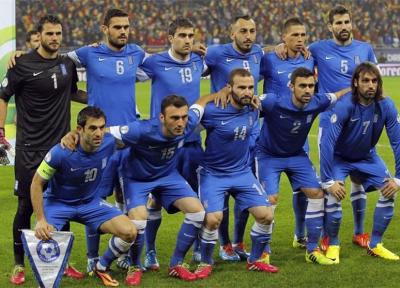 فهرست نهایی تیم ملی فوتبال یونان در جام جهانی اعلام شد