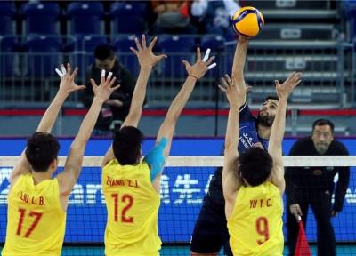 والیبال انتخابی المپیک، فزونی ایران مقابل چین در ست دوم
