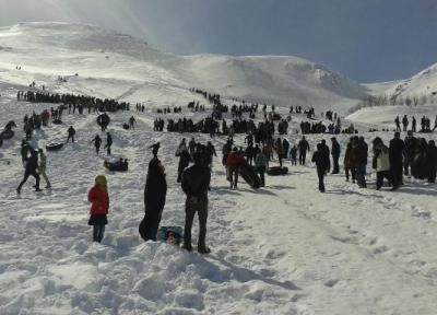 کوهرنگ آماده پذیرایی از گردشگران زمستانی است