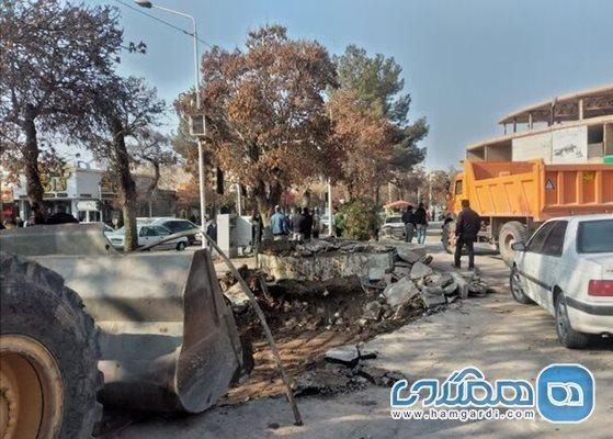 توقف عملیات عمرانی در باغ تاریخی امین اسلامی نیشابور