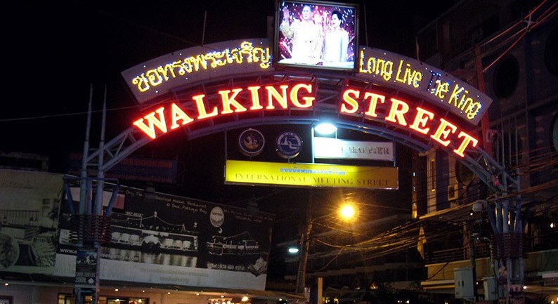 wacking street pattya خیابان واکینگ استریت پاتایا